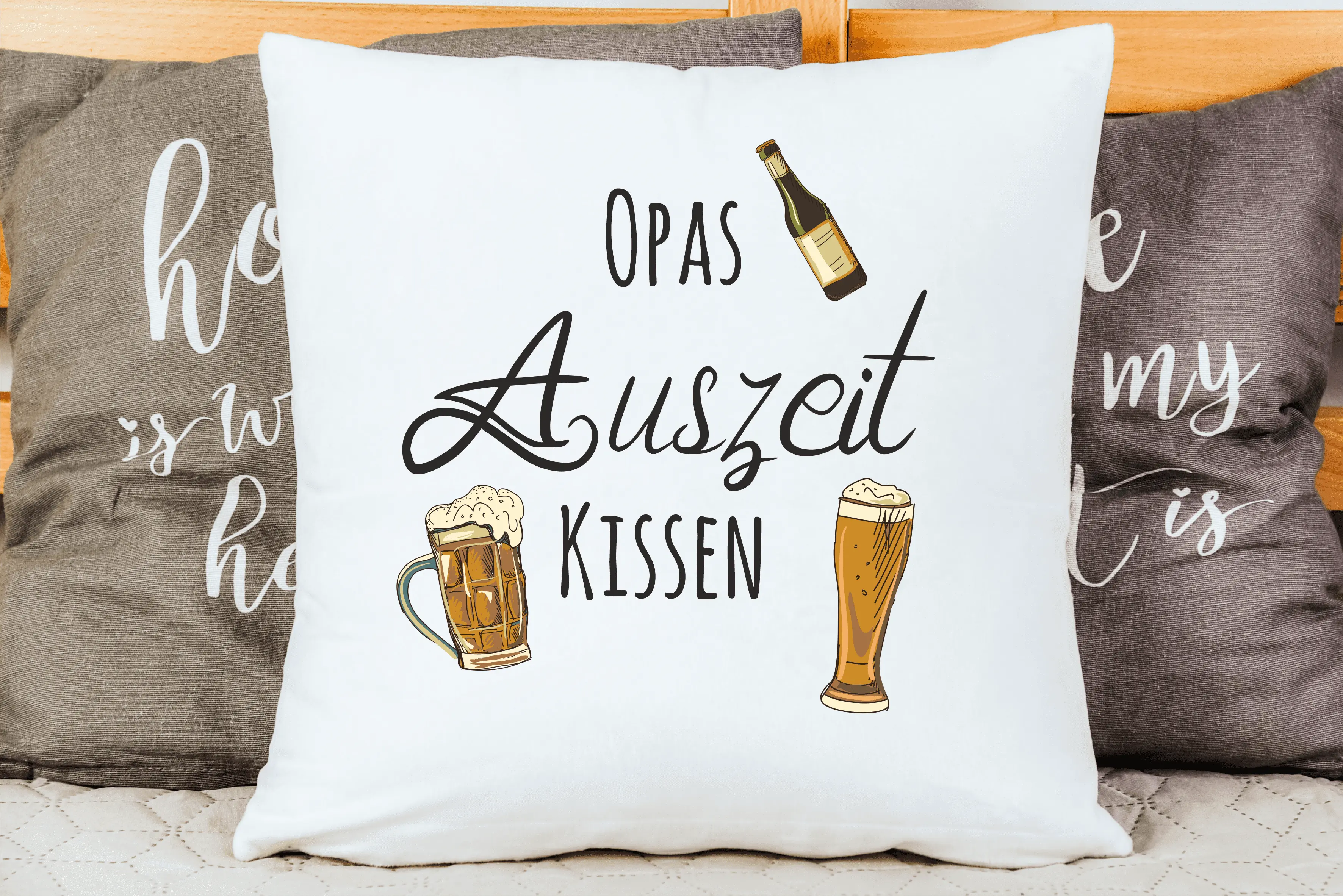 Opas Auszeitkissen  | Polster/Kissen