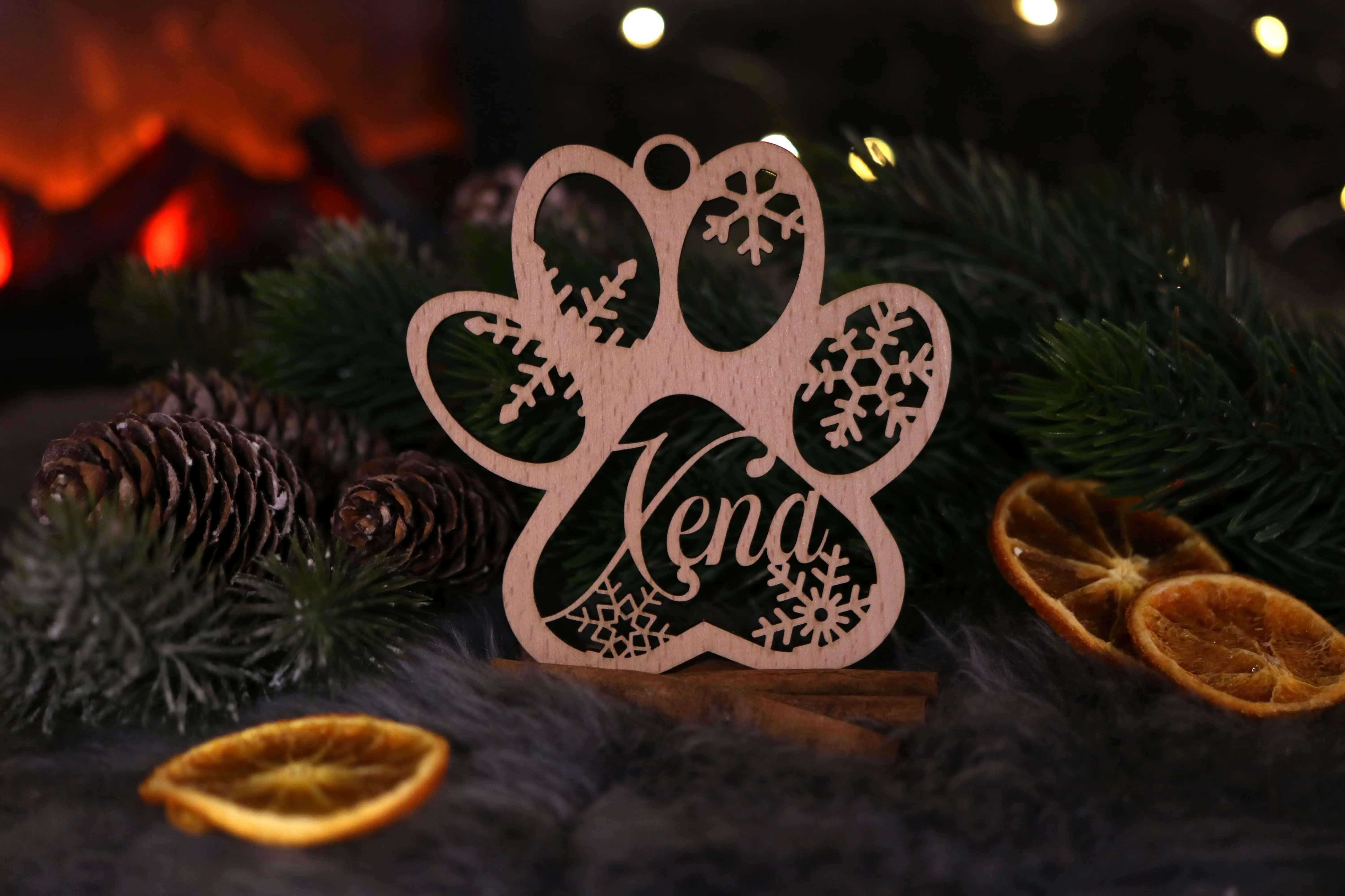 Weihnachtsbaumanhänger Personalisiert für Haustiere