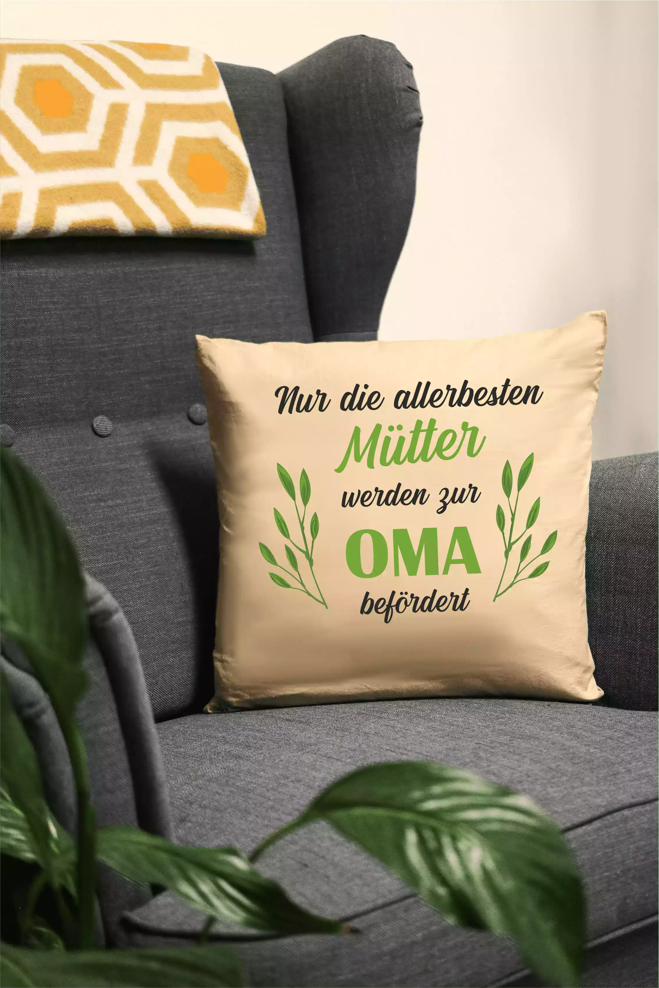 Die besten Mütter werden zur Oma befördert  | Polster/Kissen 