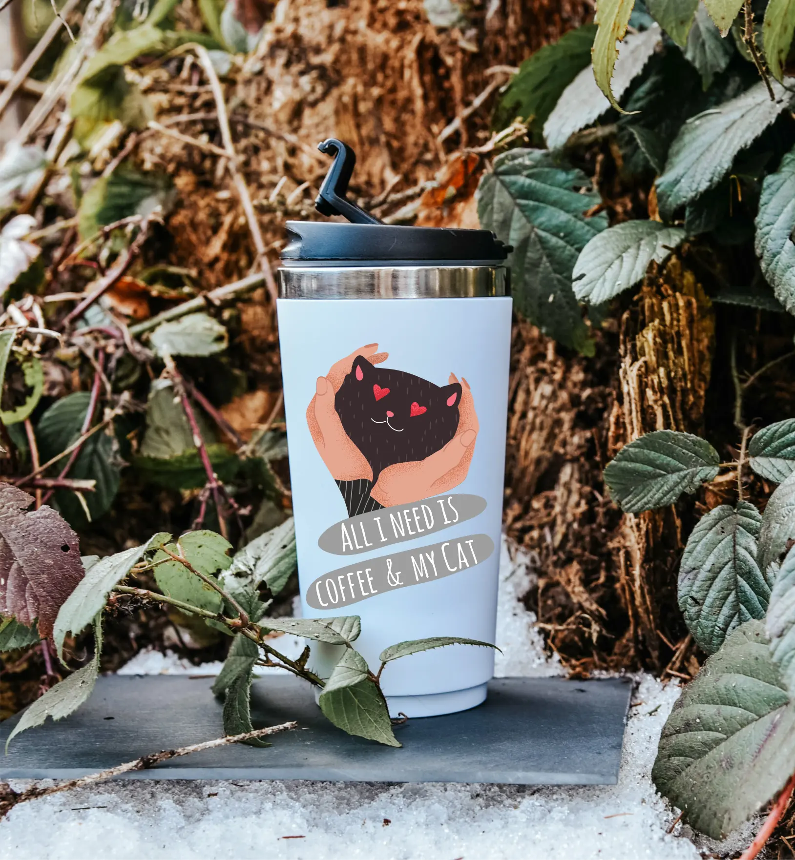 Coffee and Cat | Coffee to go Becher     