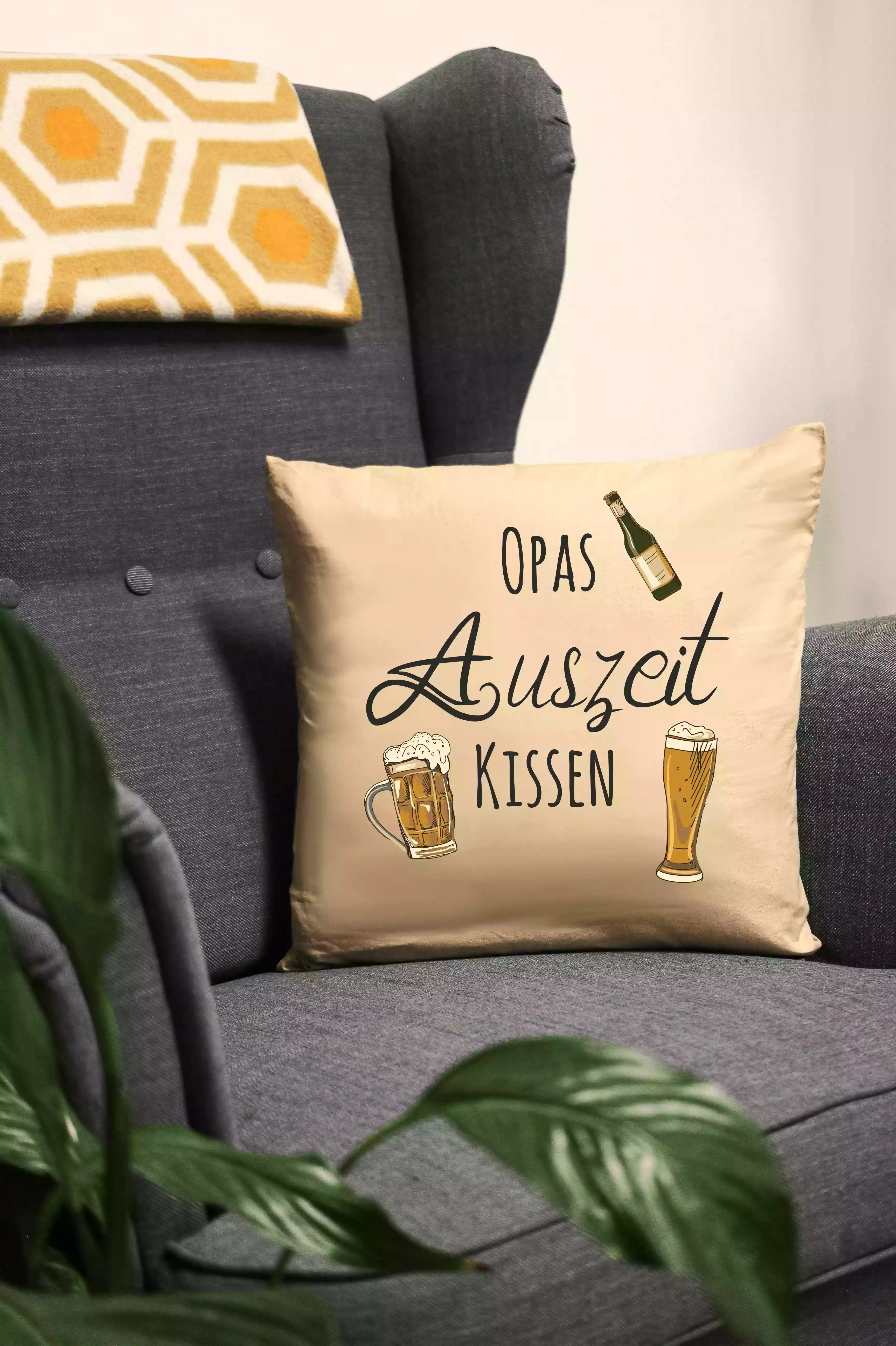 Opas Auszeitkissen  | Polster/Kissen