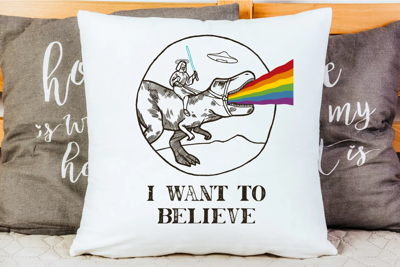 I want to believe | Polster/Kissen       