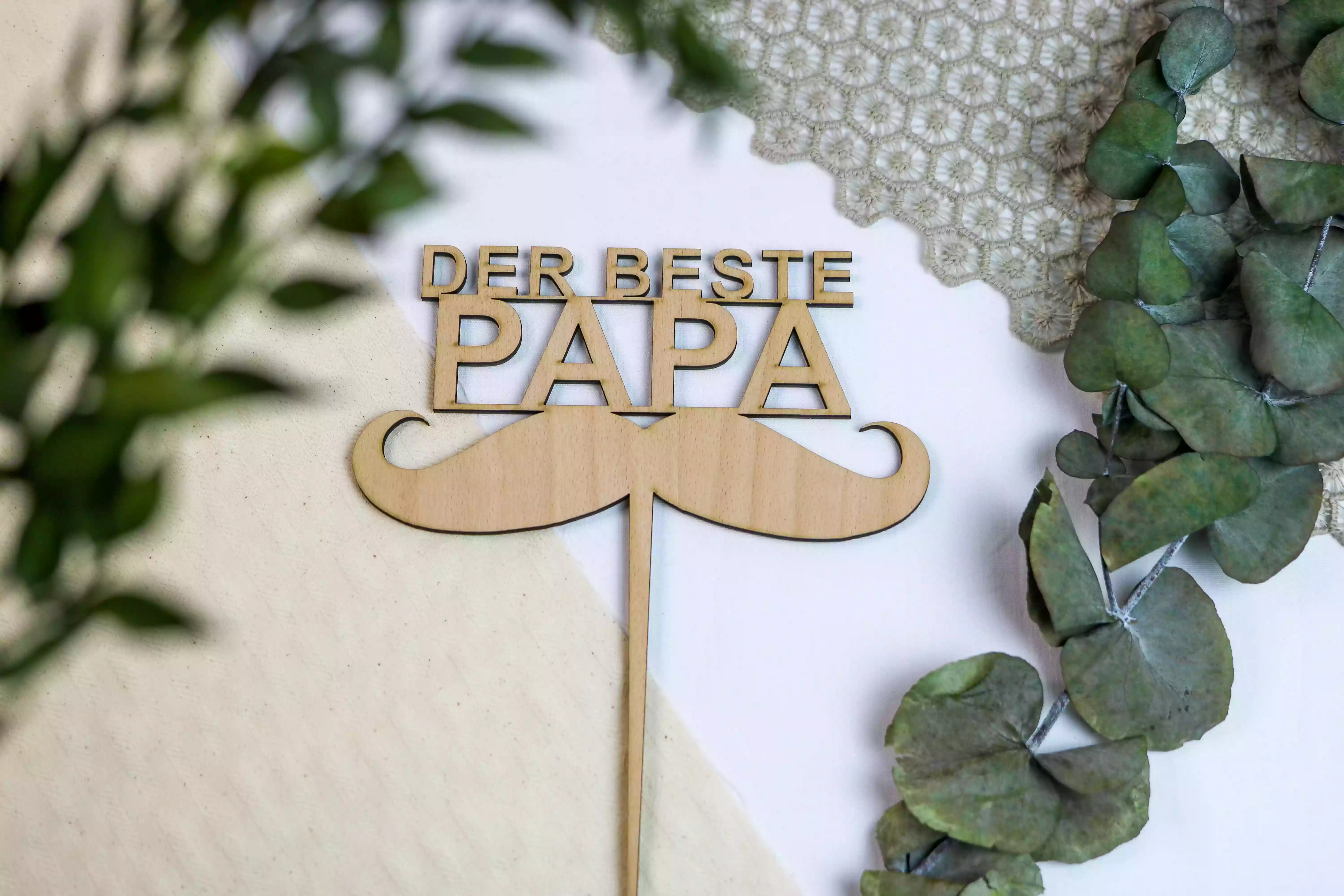 Der beste Papa | Caketopper/Tortentopper