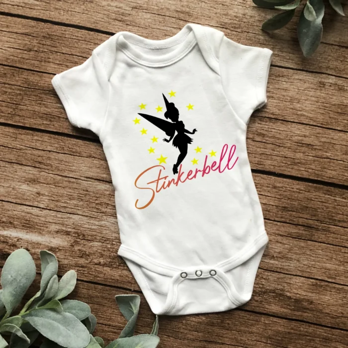 Stinkerbell | bedruckter Babybody – Bild 1