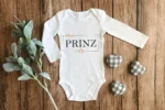 Kleiner Prinz | bedruckter Babybody – Bild 2