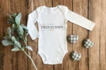 Kleine Prinzessin | bedruckter Babybody – Bild 2