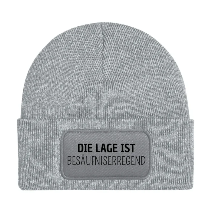 Die Lage ist besäufniserregend | Beanie – Bild 4