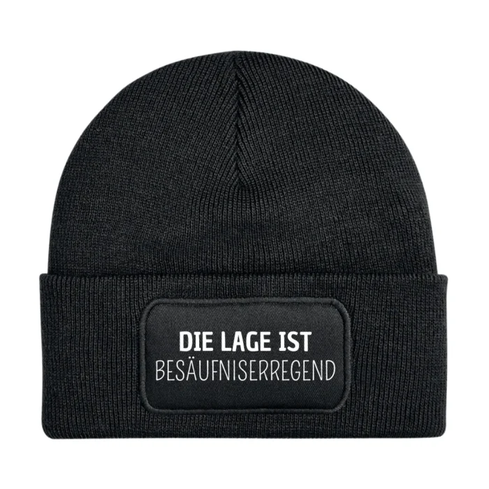 Die Lage ist besäufniserregend | Beanie – Bild 1