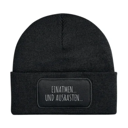 Einatmen und Ausrasten | Beanie