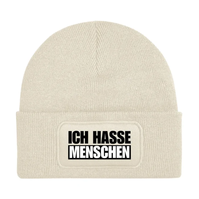Ich hasse Menschen | Beanie – Bild 3