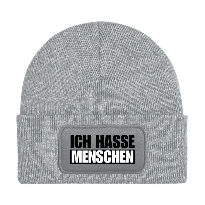 Ich hasse Menschen | Beanie – Bild 4