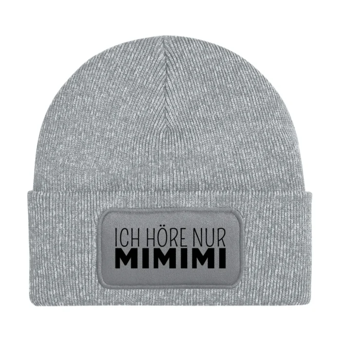 Ich höre nur MIMIMI | Beanie – Bild 3
