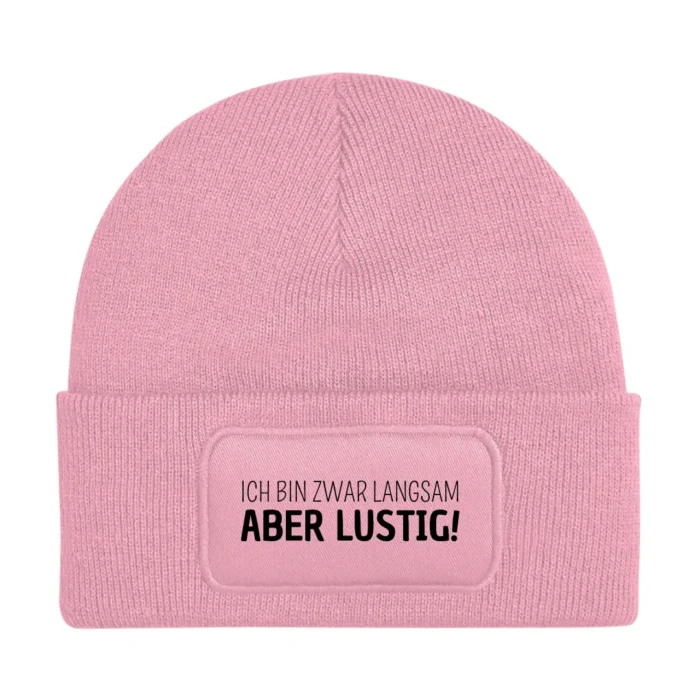 Zwar langsam aber lustig | Beanie – Bild 2
