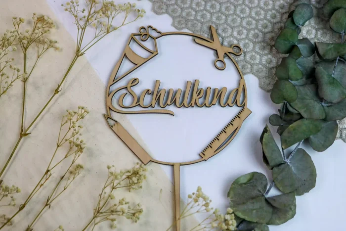 Schulkind | Caketopper/Tortentopper – Bild 1