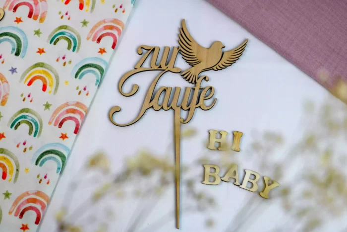 Zur Taufe | Caketopper/Tortentopper – Bild 1