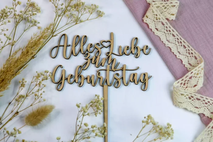 Caketopper 8 Alles Liebe zum Geburtstag-min_1920x1920 Alles Liebe zum Geburtstag | Caketopper/Tortentopper – Bild 1