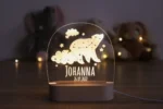 Personalisiertes Nachtlicht aus Acryl 06