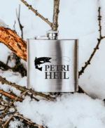 Petri Heil | gravierter Flachmann