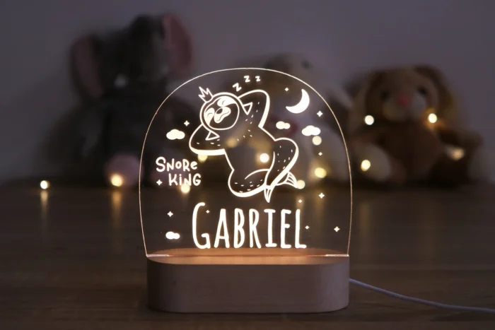Personalisiertes Nachtlicht aus Acryl 07 – Bild 1