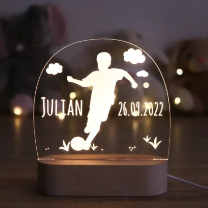 Personalisiertes Nachtlicht aus Acryl 11