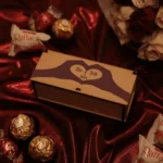 Du + Ich = Wir | Holzbox mit Ferrero Rocher