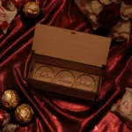 Süßes für meinen Schatz | Holzbox mit Ferrero Rocher – Bild 3