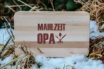 Mahlzeit Opa | graviertes Schneidebrett/Jausenbrett – Bild 2