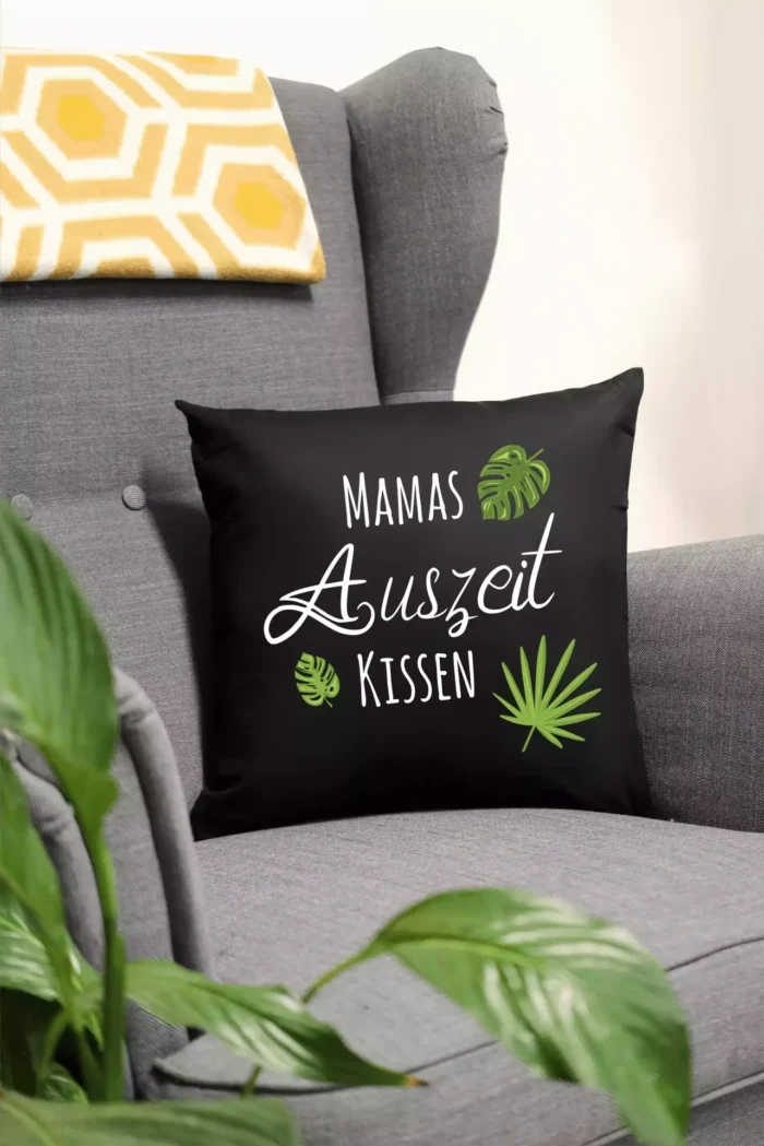 Mamas Auszeit Kissen | Polster/Kissen – Bild 1