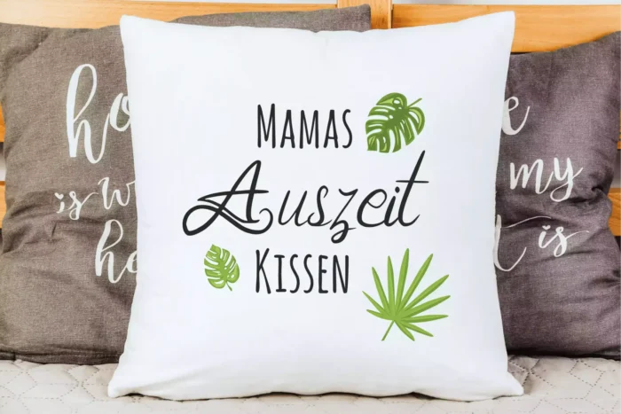 Mamas Auszeit Kissen | Polster/Kissen – Bild 3