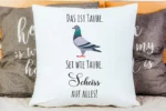 Sei wie Taube | Polster/Kissen – Bild 2