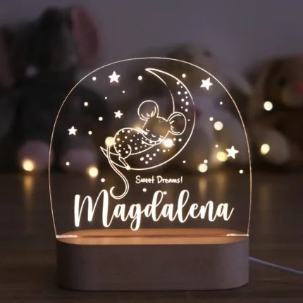 Personalisiertes Nachtlicht aus Acryl 15