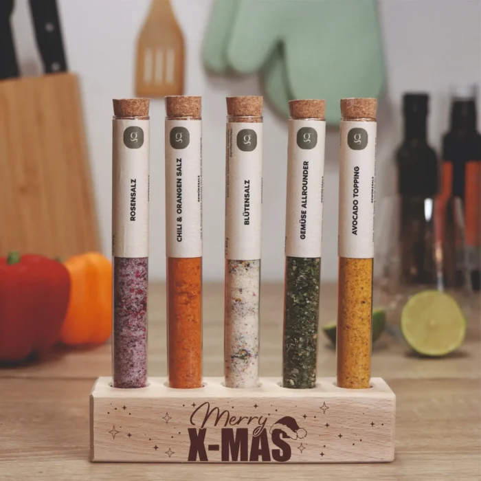 5er Gewürzblock | Merry X-mas – Bild 1