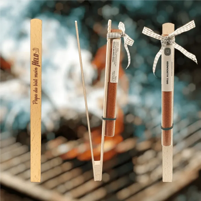 Papa du bist mein Held - Grillzange 4_1920x1920 Papa du bist mein Held | gravierte Grillzange – Bild 1