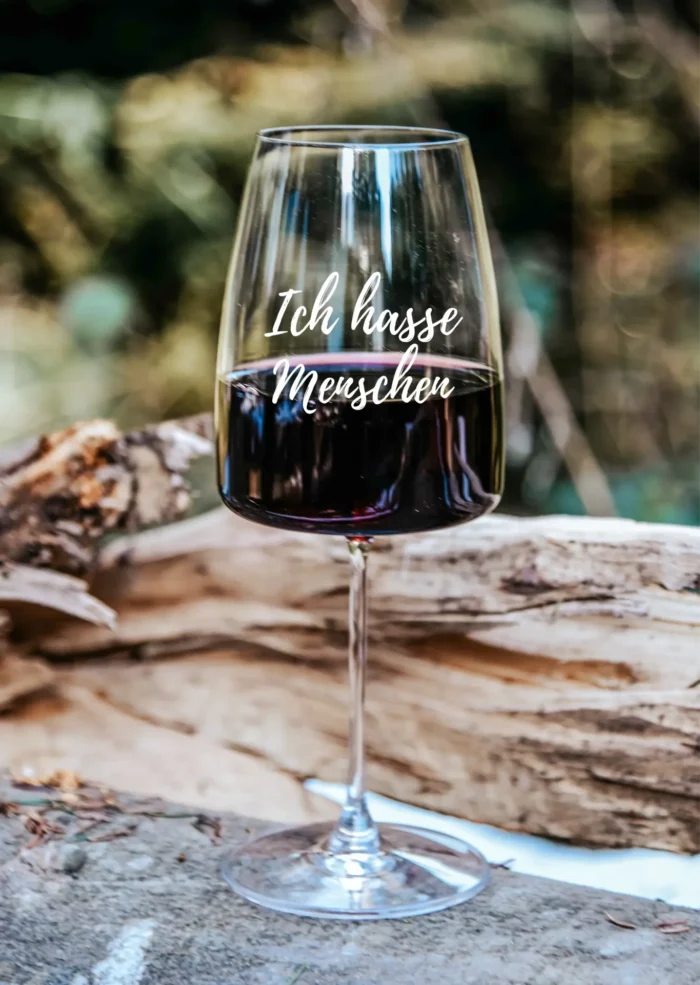 RW 1 ich hasse menschen_1920x1920 Ich hasse Menschen | graviertes Weinglas – Bild 1