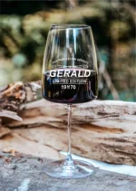 Zur Perfektion gereift | graviertes Weinglas