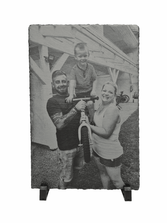 Schiefertafel mit Fotogravur – Bild 5