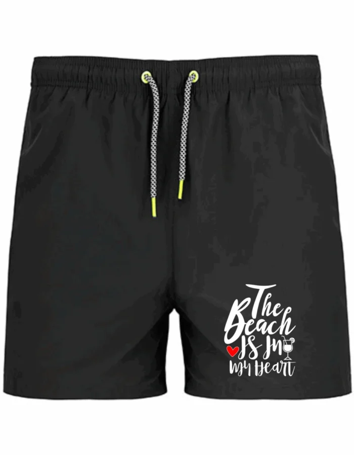 The Beach is in my Heart | Badeshort – Bild 2