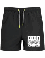 Bier formte diesen schönen Körper | Badeshort – Bild 7