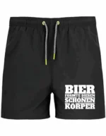 Bier formte diesen schönen Körper | Badeshort – Bild 7
