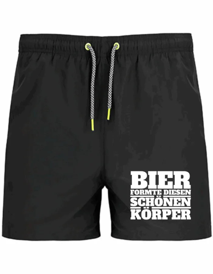 Bier formte diesen schönen Körper | Badeshort – Bild 7