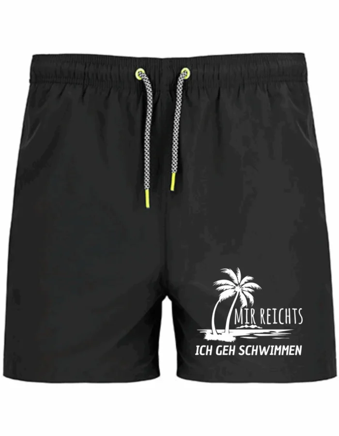 Mir reichts ich geh schwimmen | Badeshort – Bild 7