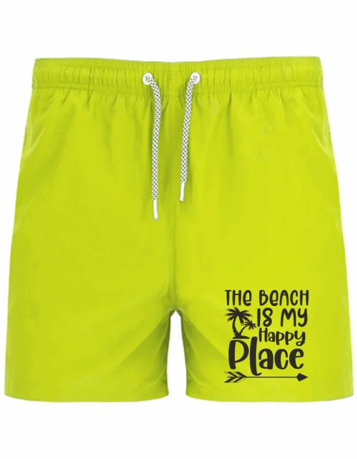 The Beach is my happy Place | Badeshort – Bild 3