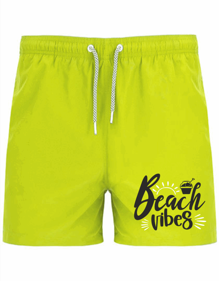 BH Lime beach vibes Beach Vibes | Badeshort – Bild 1
