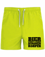 Bier formte diesen schönen Körper | Badeshort – Bild 6