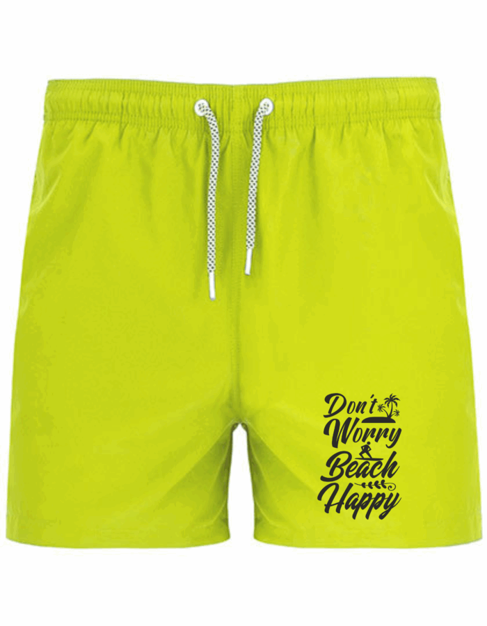 Dont worry Beach happy | Badeshort – Bild 6