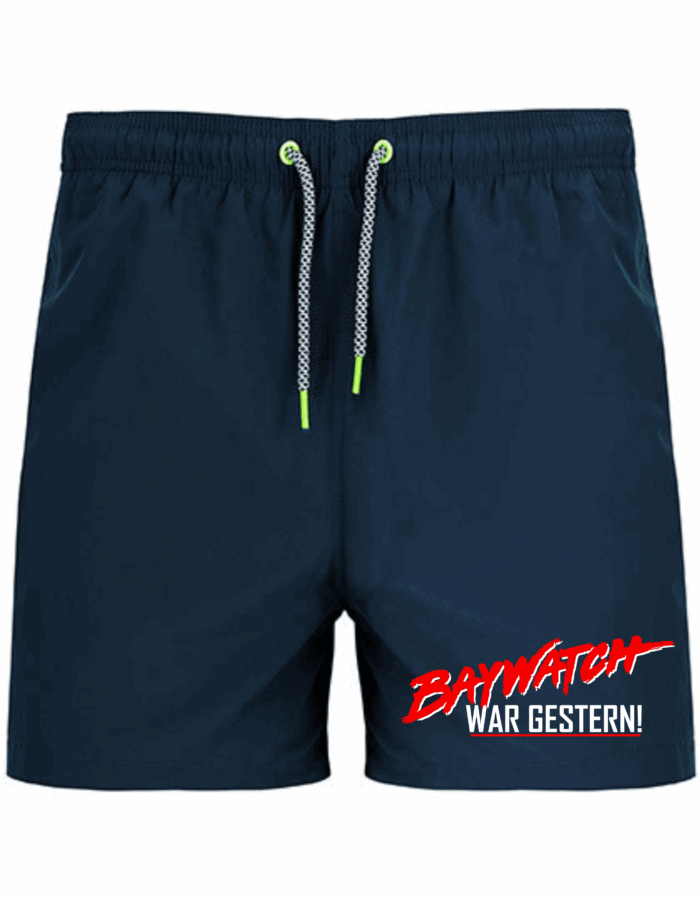 Baywatch war gestern | Badeshort – Bild 4