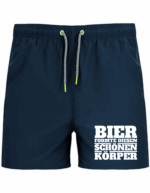 Bier formte diesen schönen Körper | Badeshort