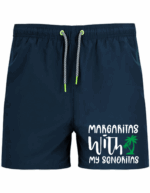 Margaritas with my Senoritas | Badeshort – Bild 4