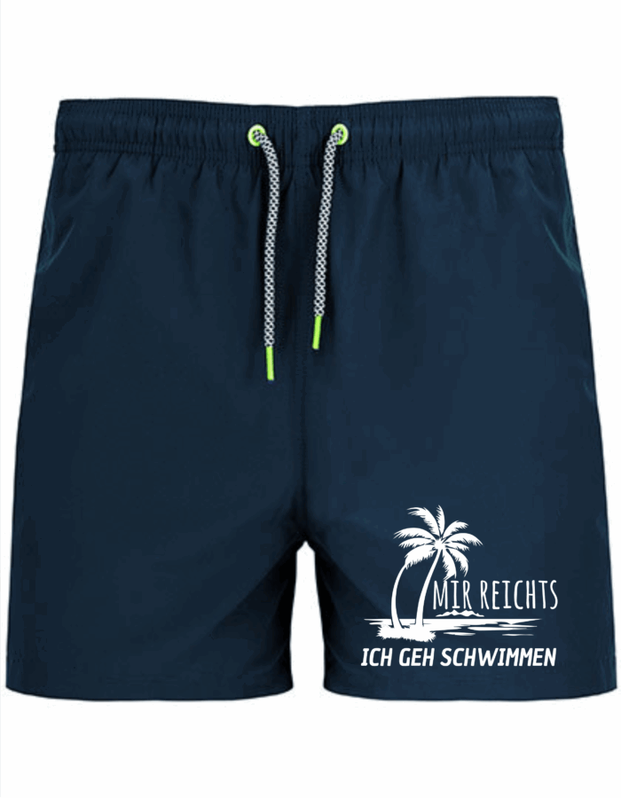 Mir reichts ich geh schwimmen | Badeshort – Bild 5