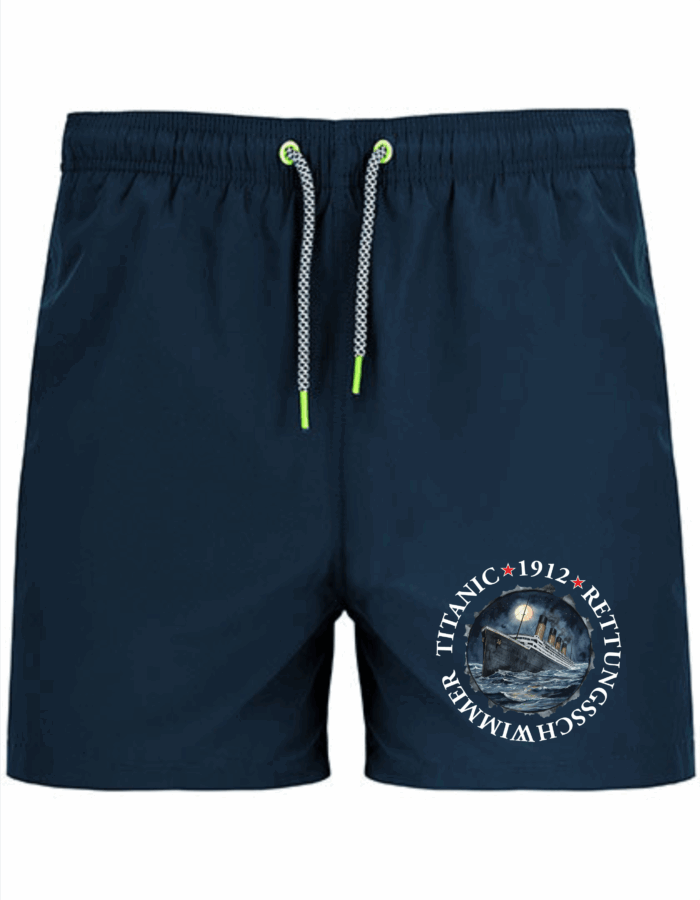 BH Navy titanic rund-min Titanic Rettungsschwimmer | Badeshort – Bild 1